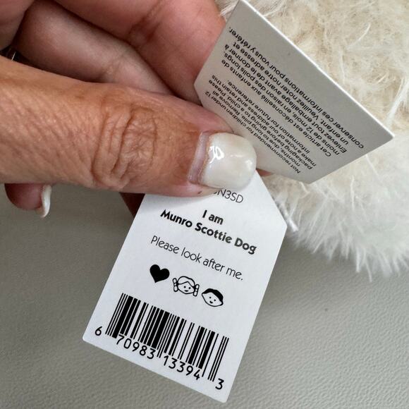 Jellycat Munro Scottie Dog Fish NEW!  FAST SHIP - Picture 8 of 8